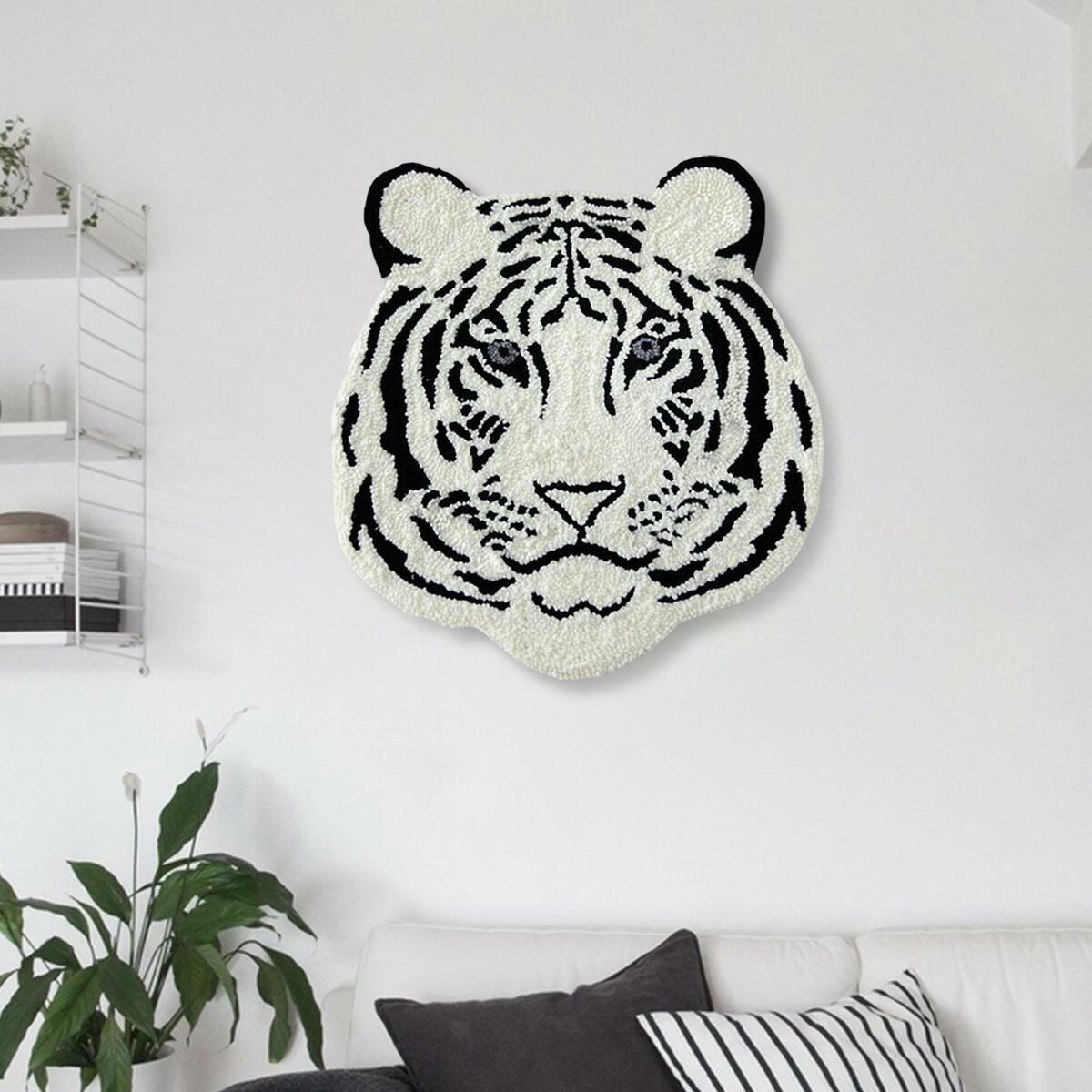 Rug Kit Embroidery DIY Crochet Yarn Kit Pattern Making Tapestry