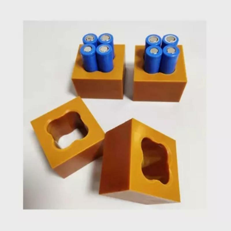 Plastic Battery Storage Holder Battery Pack Spot Welding Fixing Clamp(4-Section)