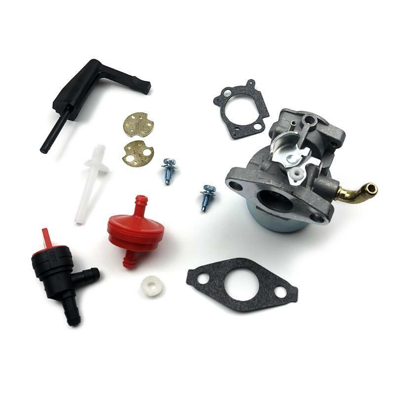 Lawn Mower Parts Carburetor Assembly 12 Pieces Suitable for 799866 and More