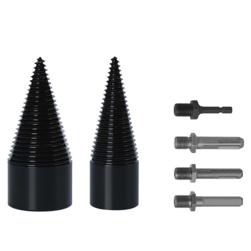 32-42mm Wood Splitting Drill Bit 6pcs/set Firewood Log Splitter Drill Bit