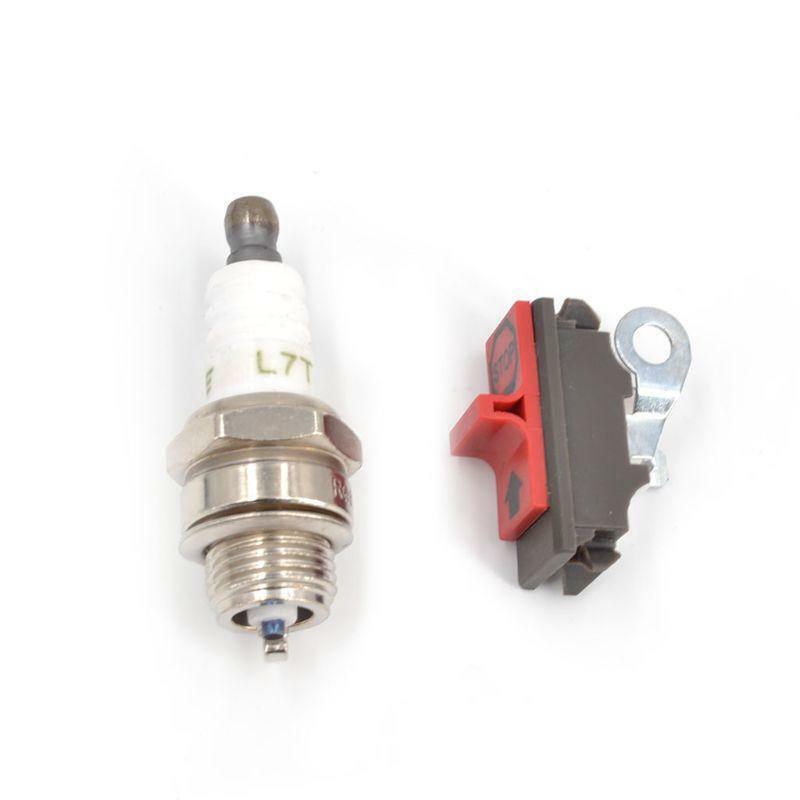 Upgrade Ignition Coil ABS & Metal Made Spark Plug Set Combustion Efficiency