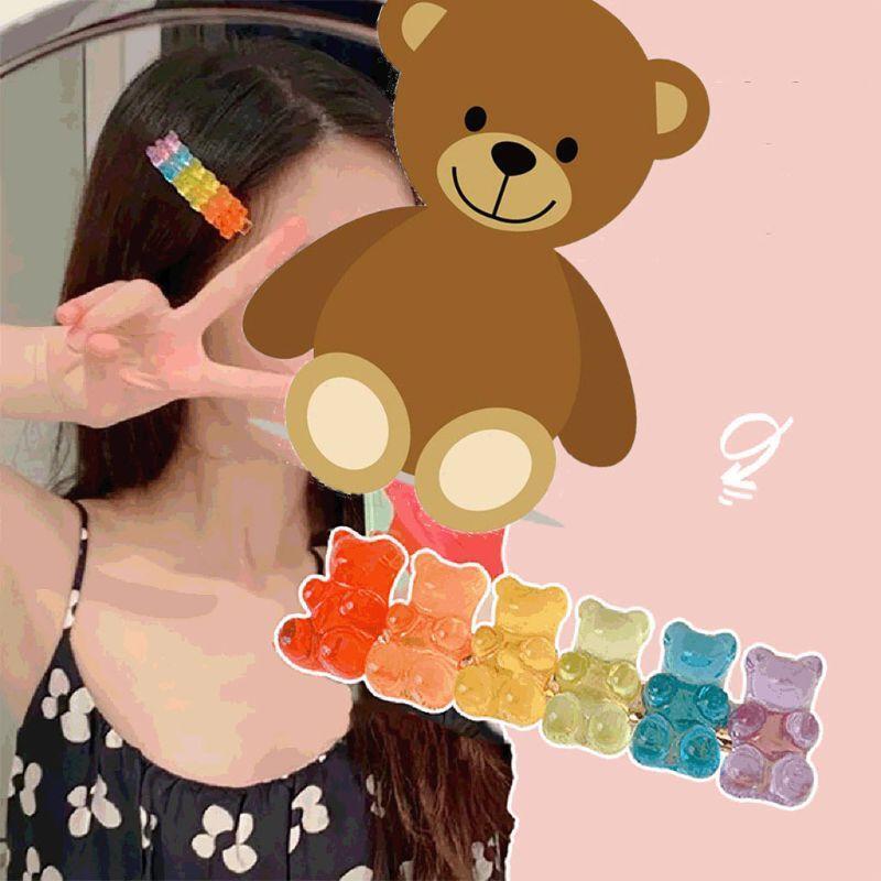 6Pcs  Moon Cross Flower Bear Nail Art Silicone Mold Nail Carving Templates Tools