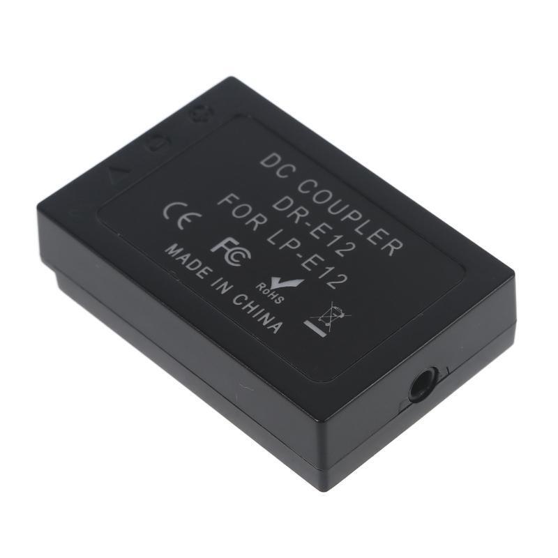 Type-C to LP E12 DC Coupler Dummy Battery Camera Power Cable for M2 M10 M50