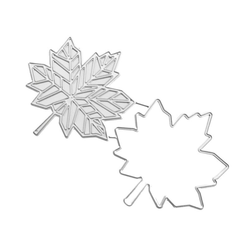 Maple Leaf Cutting Dies Stencil Scrapbooking DIY Album Stamp Paper Card