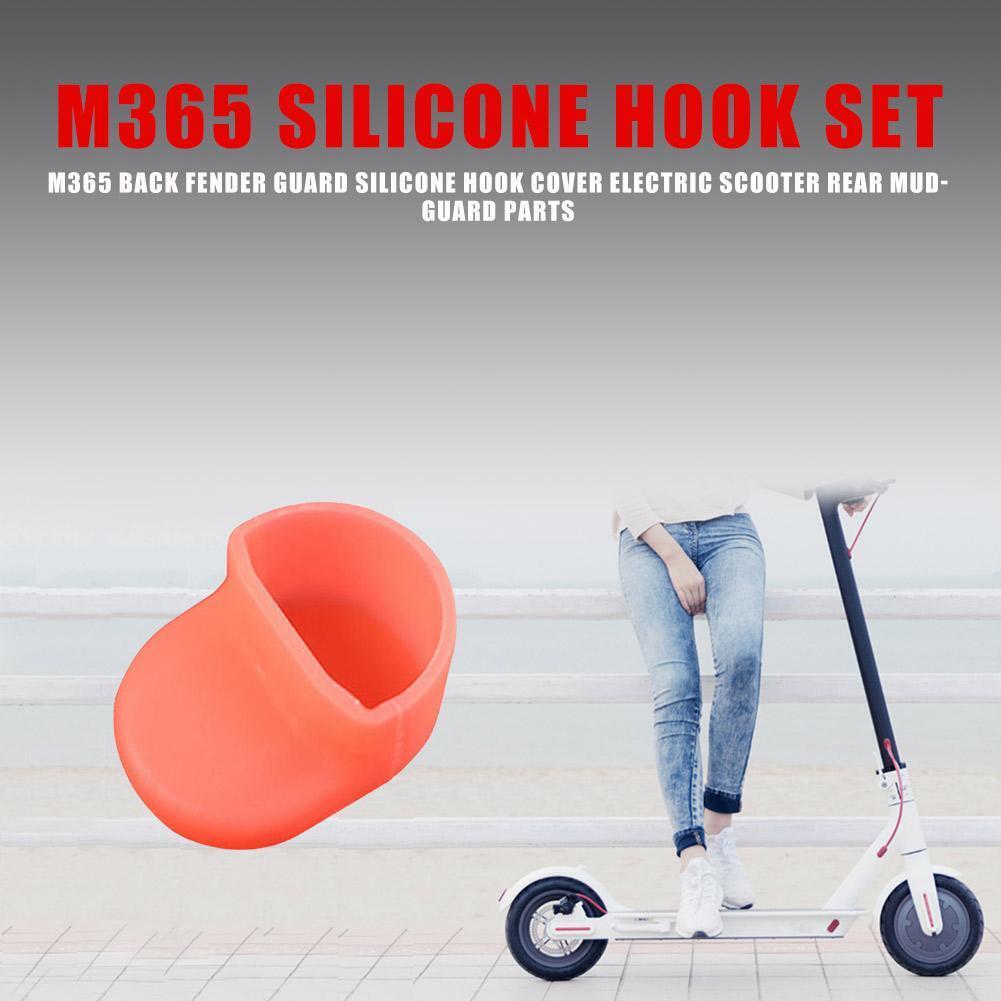 M365 Rear Fender Silicone Hook Cover Electric Scooter Back Mudguard Parts