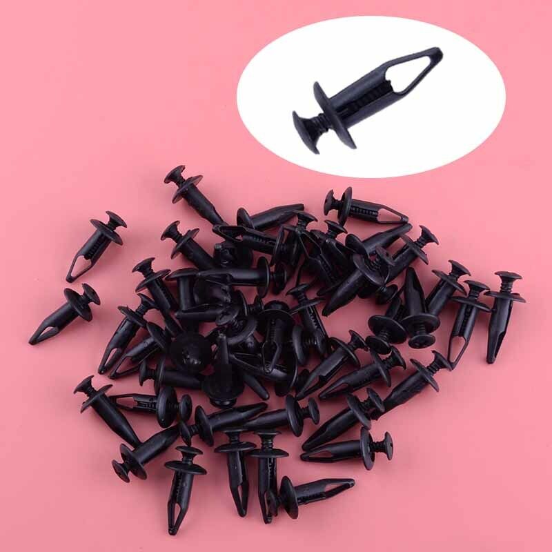 50Pcs Bumper Retainer Push Clip Fastener Rivet 803709S Fit For GM Ford