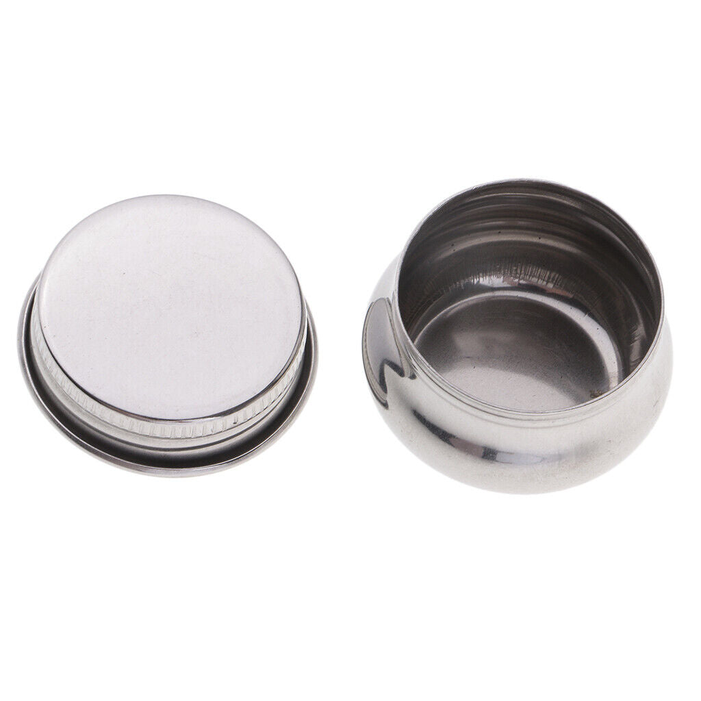 3  Stainless Steel Single Dipper  Cup Clip With Lid Oil Painting