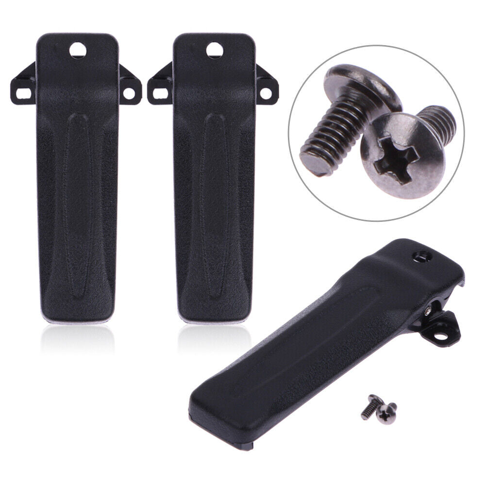 2pcs Walkie Talkie Back Belt Clip for Kenwood TK3307 TK3207G TK2180 TK2302