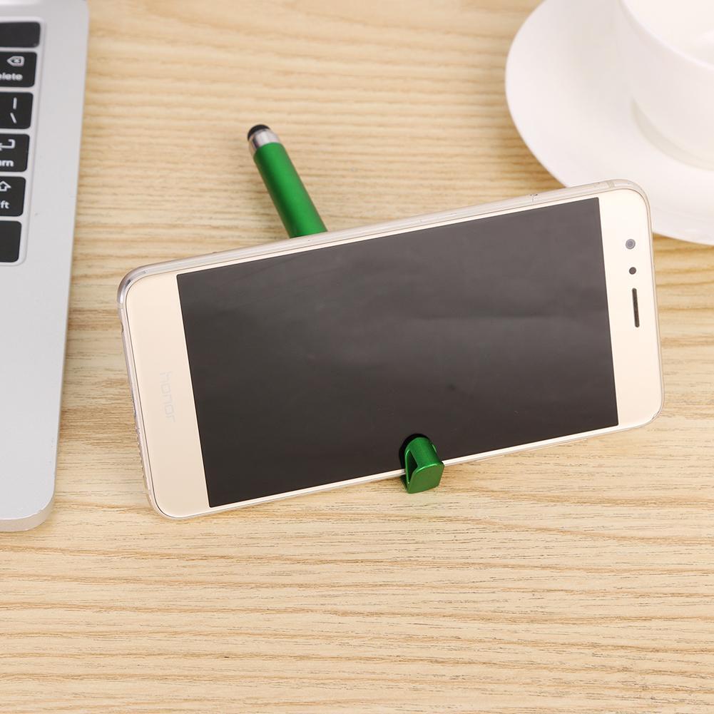 Phone Holder Pens Carbon Ballpoint Pencils Office School Stationery (Green)
