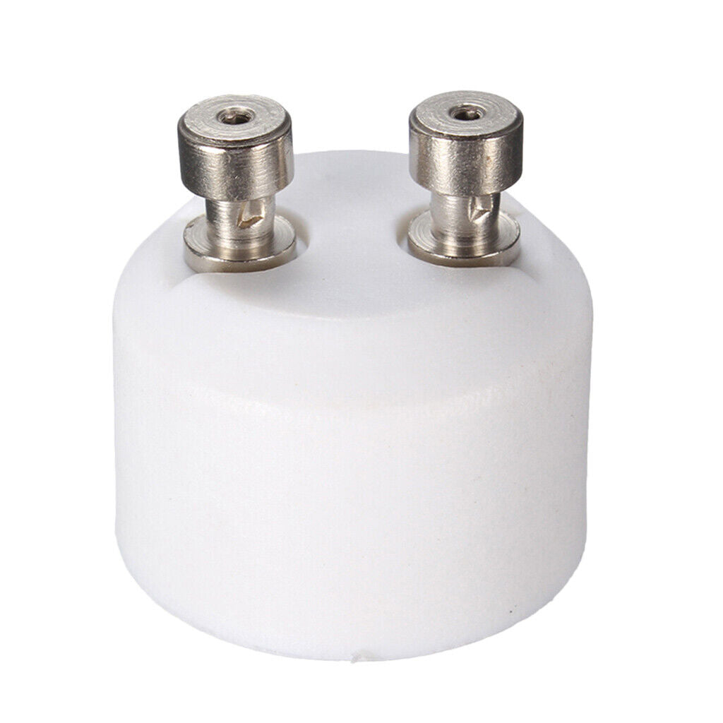 white color  GU10 to MR16 Adapter Lamp Fe &  Converter Socket