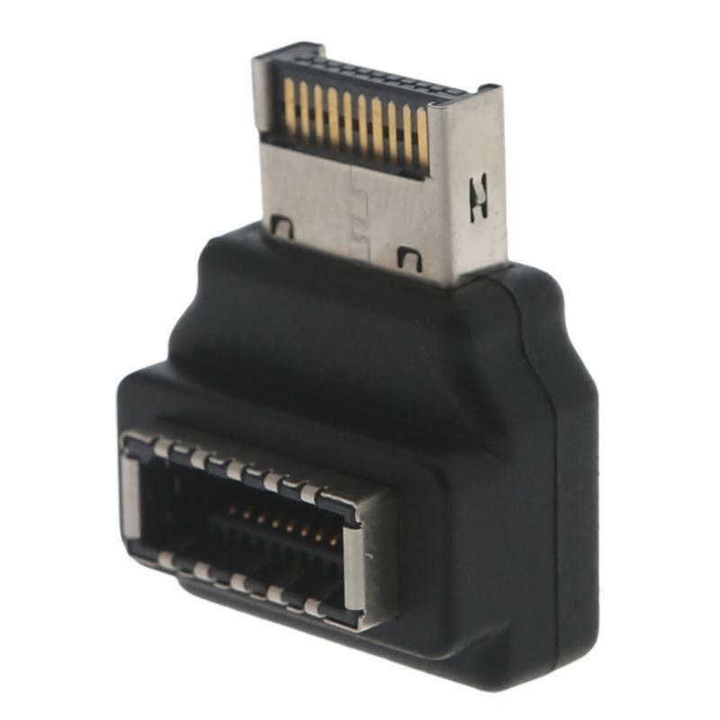 Wear Resistant Adapter USB 3.1 Type-E Female to Type-E Male Adapter Anti Oxidant