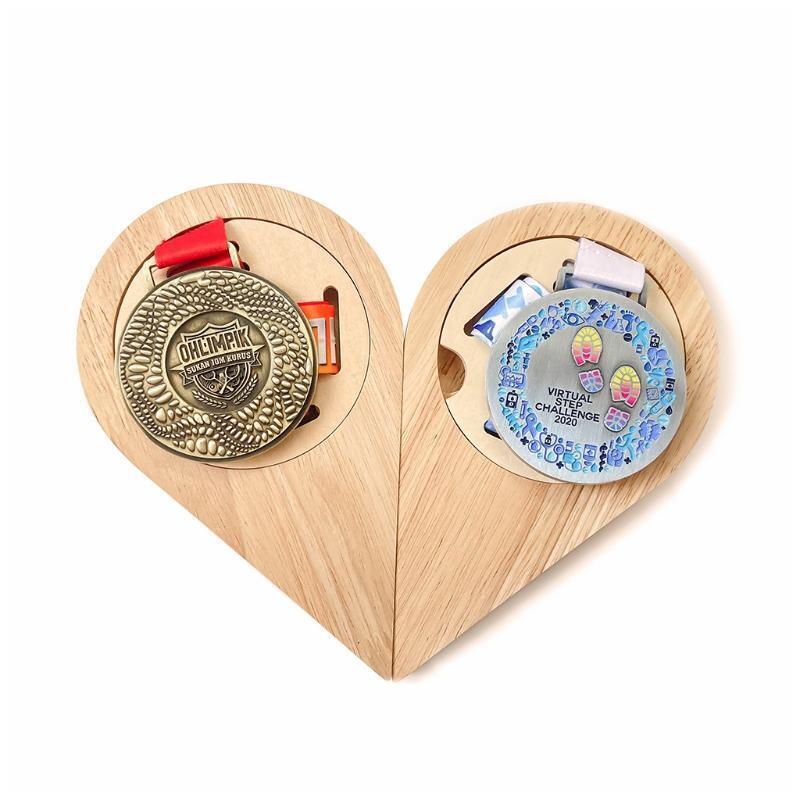 Wall Hang Medal Rack Magnetic Display Holder Removable Lid Self-adhesive Stand