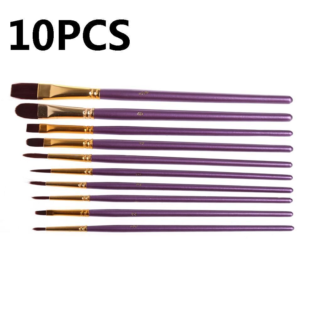 Art Supplies Artist Paintbrush Watercolor Pen Oil Painting Brush Nylon Hair