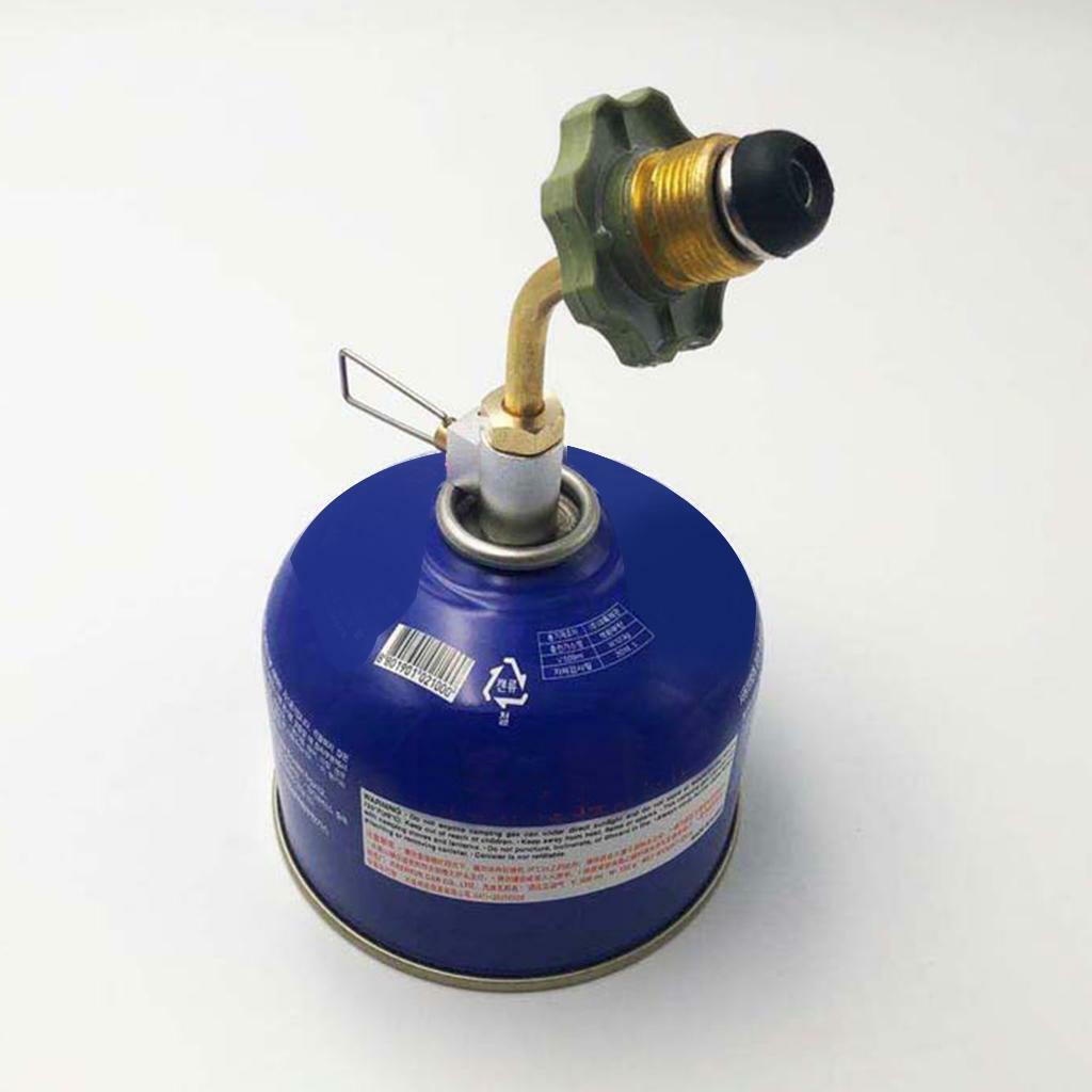 STARer Outdoor Camping Stove Propane Refill Adapter Gas Burner Gas Tank Filling