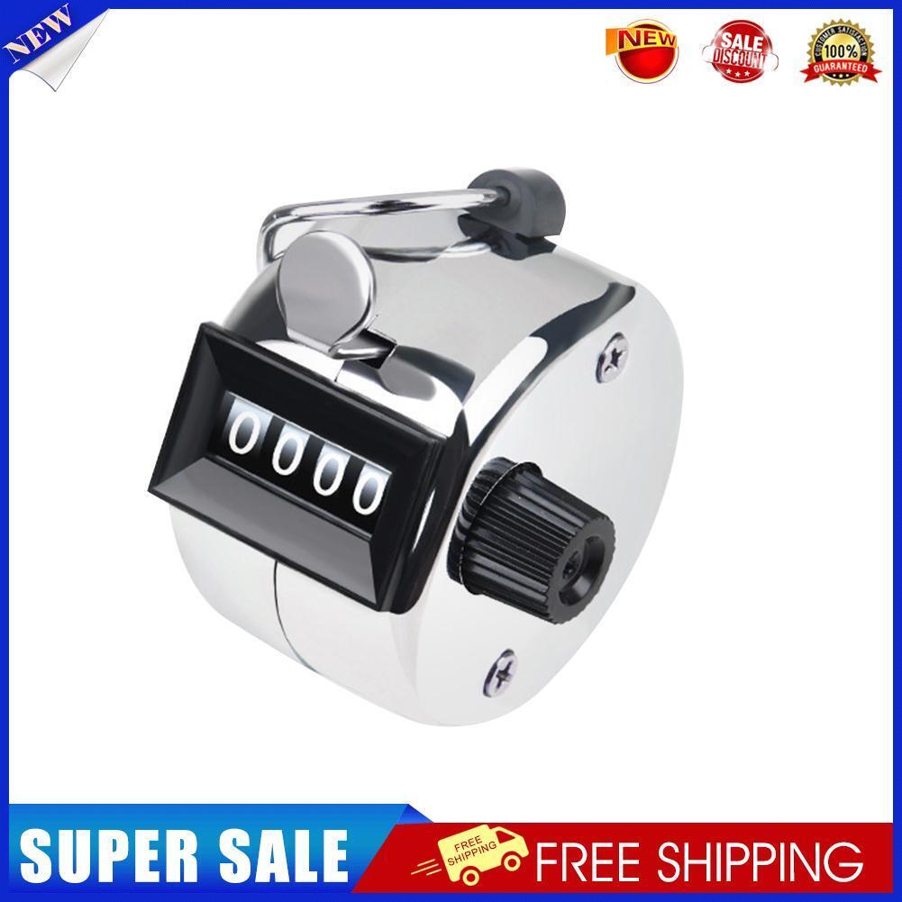 4 Digit Number Manual Mini Tally Counter Mechanical Clicker (Plastic Knob)