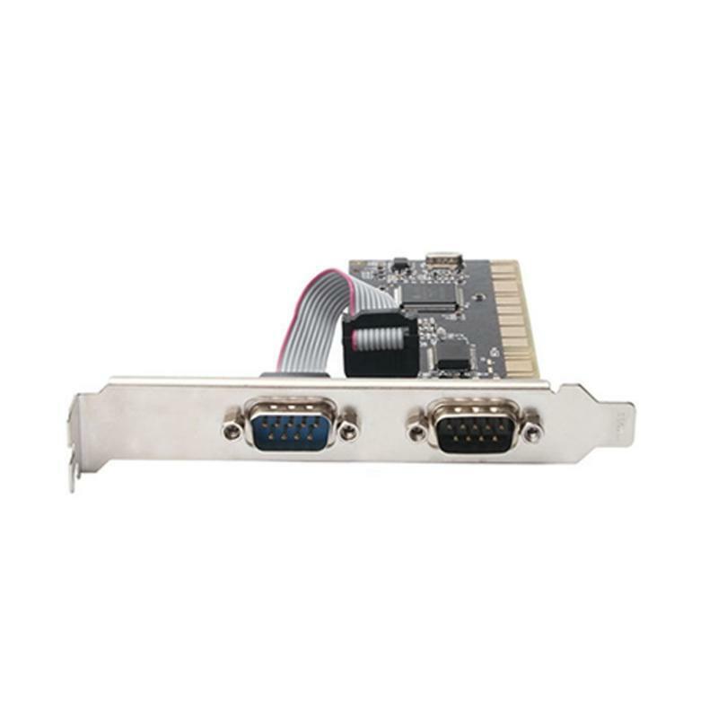 PCI Express Card Adapter Converter RS232 Serial Port Expansion Card for Computer