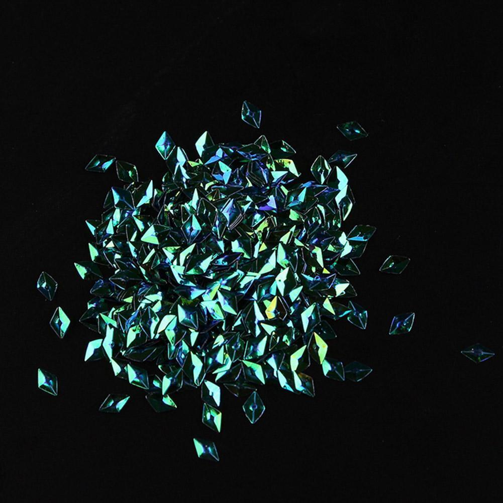 Glitter Drill Shiny Diamond Nail Sequin Sparkly Flakies Nail Art Decor(9)