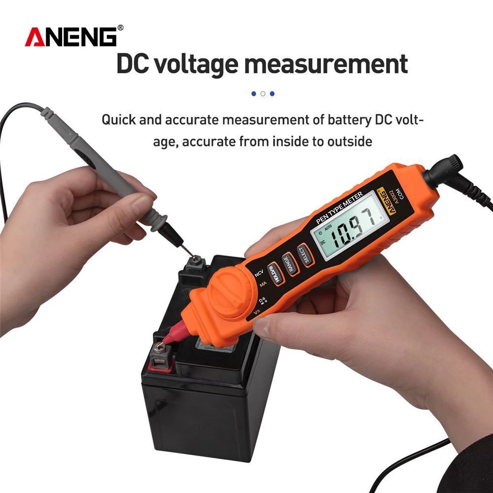 Tester True RMS Digital Profesional Meter Pen Type Digital Smart Multimeter
