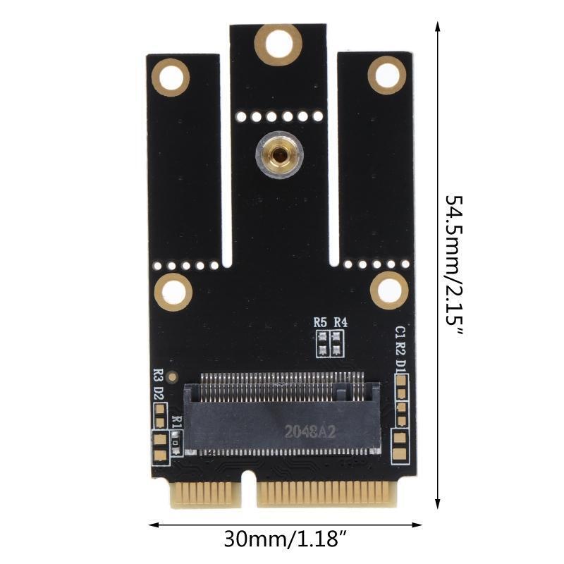 Mini PCIE to M.2 Wifi Adapter M2 Key A+E to Mini Pci Express Wifi Wireless Card