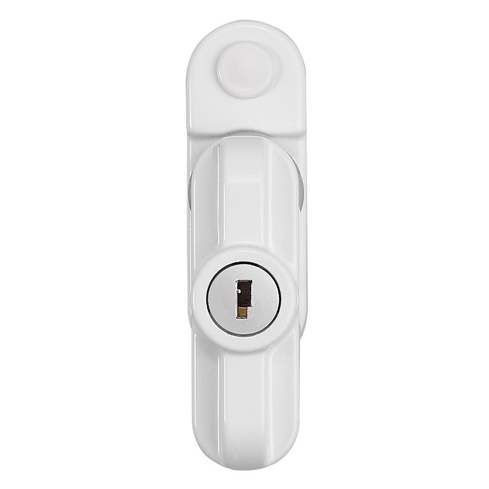Door and Window T-lock Window Restrictor Door Sash Jammer With Key Safety Locks