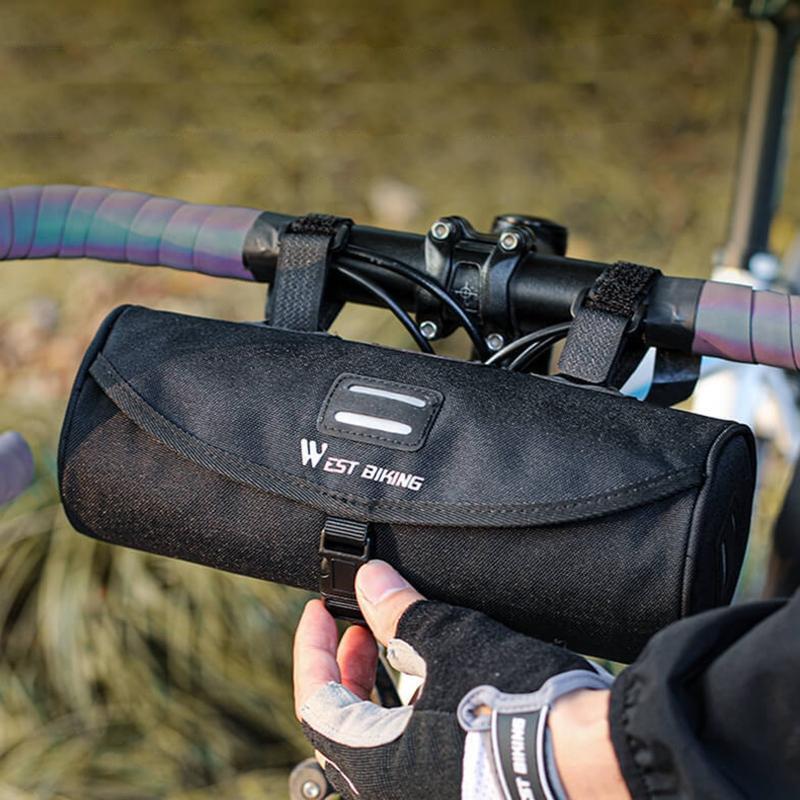 Bike Handlebar Bag Bike Pocket Bicycle Bag Handlebar Bike Pouch for Handlebar 2L