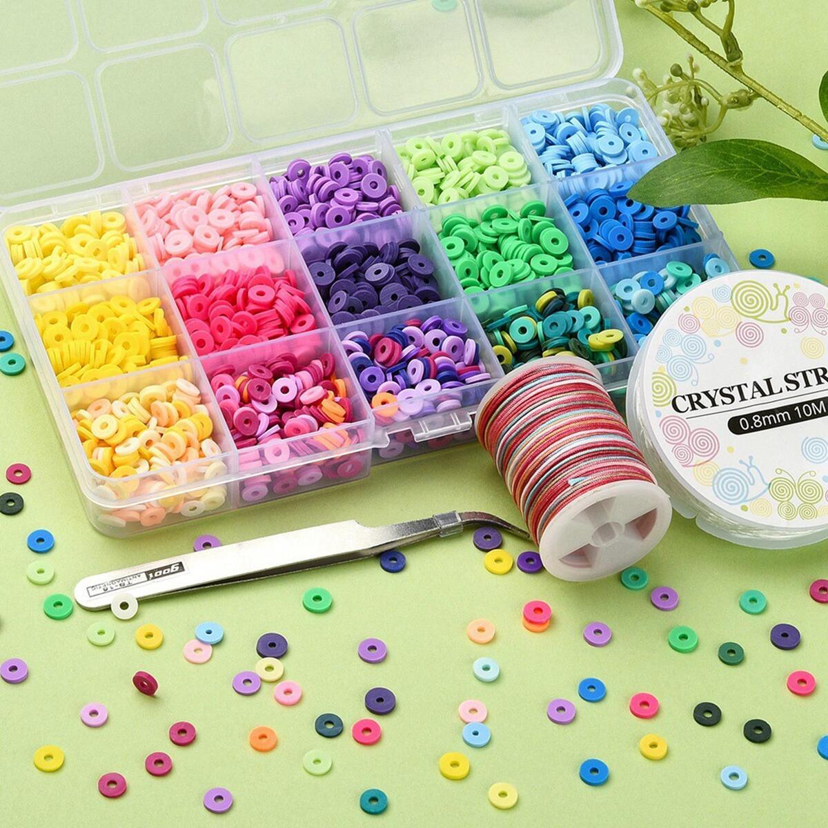 Polymer Clay Spacer  Jewellery Making Kit Clay  Kit