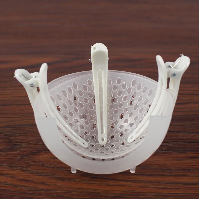 3 Pieces Plastic Bird's Nest Shaper Clips Bird's Nest Air-Drying Shaper Clips
