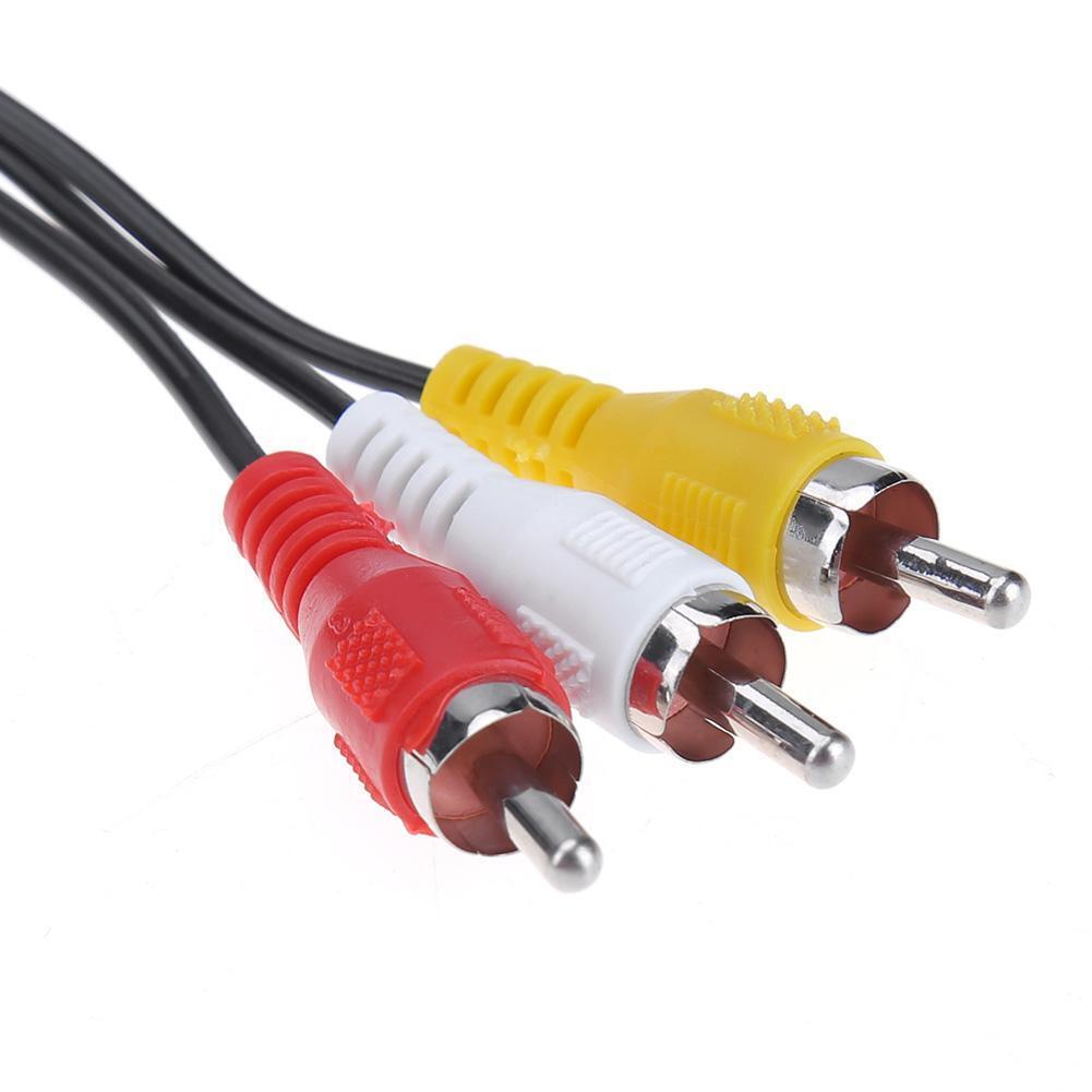 Audio Video to RCA AV Adapter Cable for PS2/3 Game Console