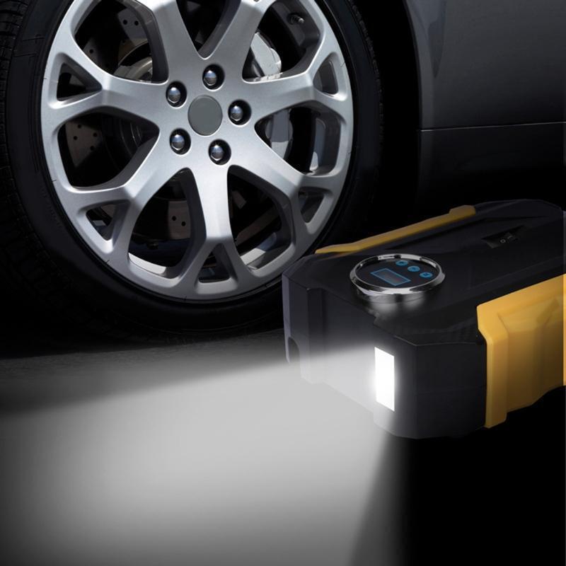 Digital Display Pressure Tire Inflator Car Electric Pump Portable Air Compressor