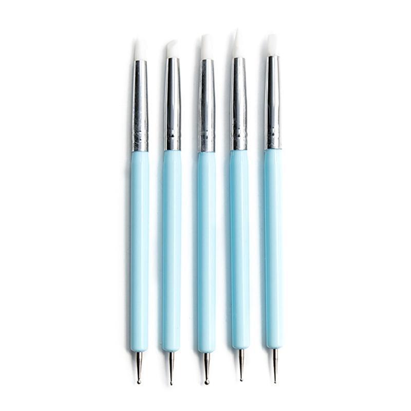 5 Pieces Essential Clay Tools Kit  Professional Clay Dotting Sculpting Tools