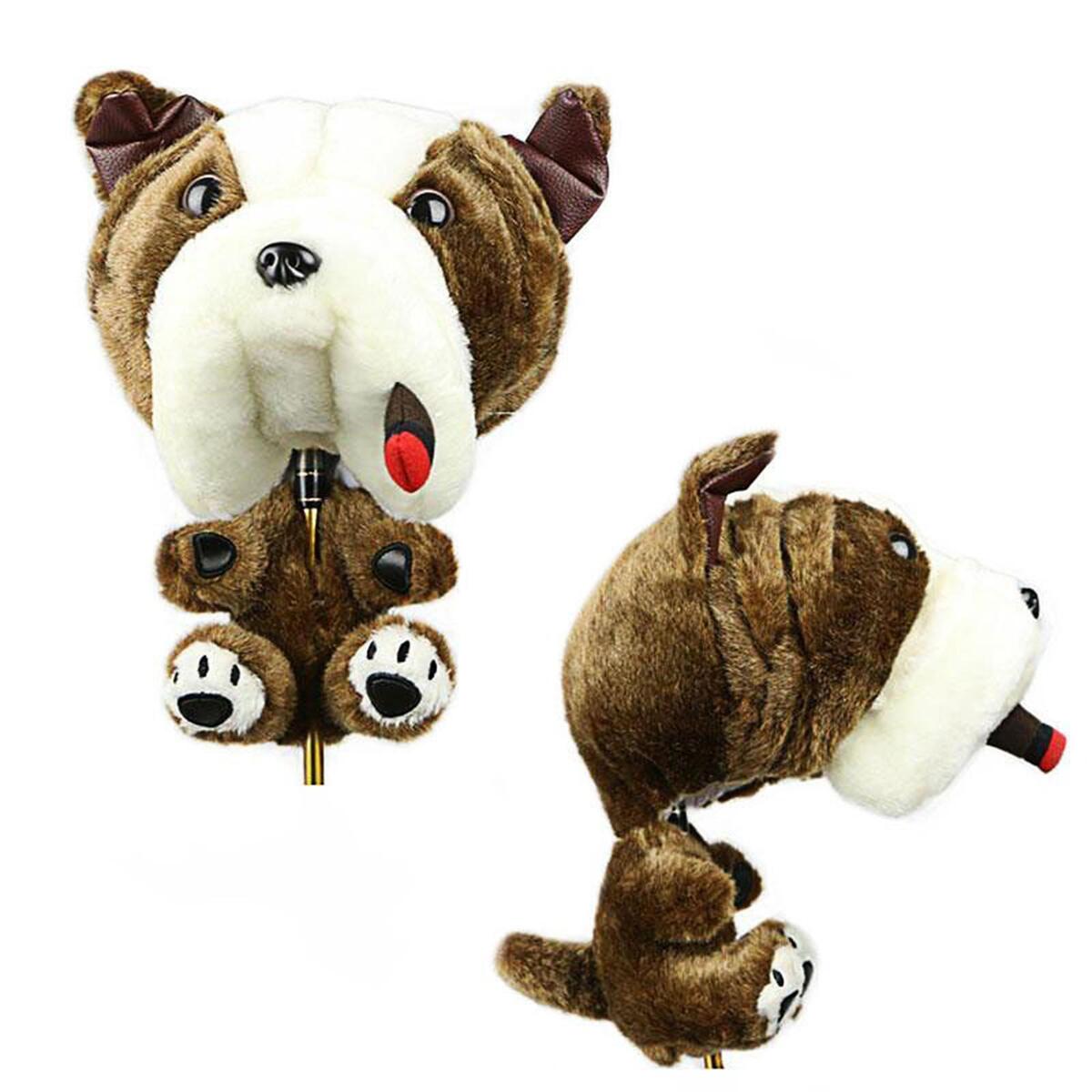 Dogs Golf Club Headcover Wood Head Covers for 460cc Driver Long Durable