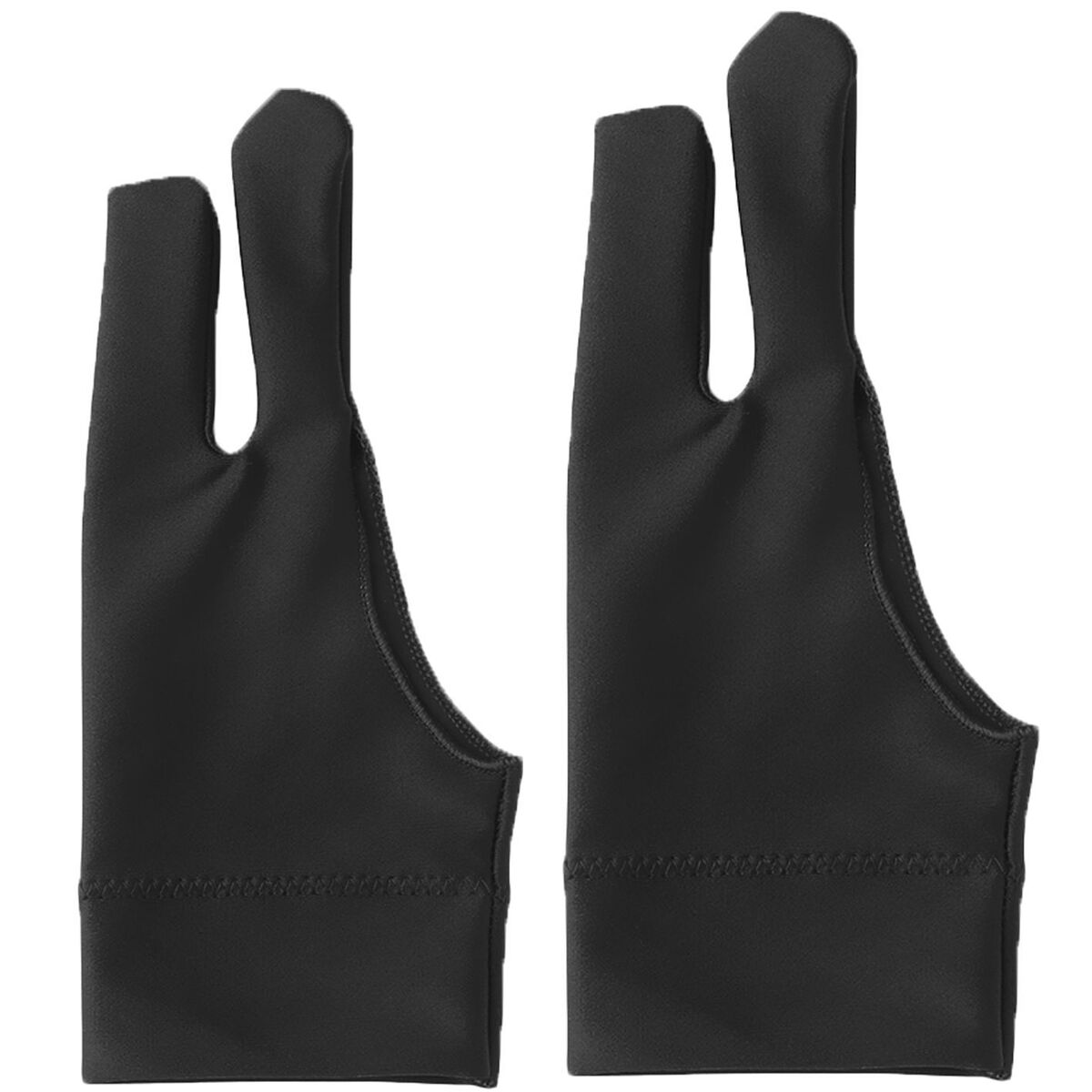 Two Finger Anti-fouling Painting Supply Mittens Graphics Tablet Drawing Glove