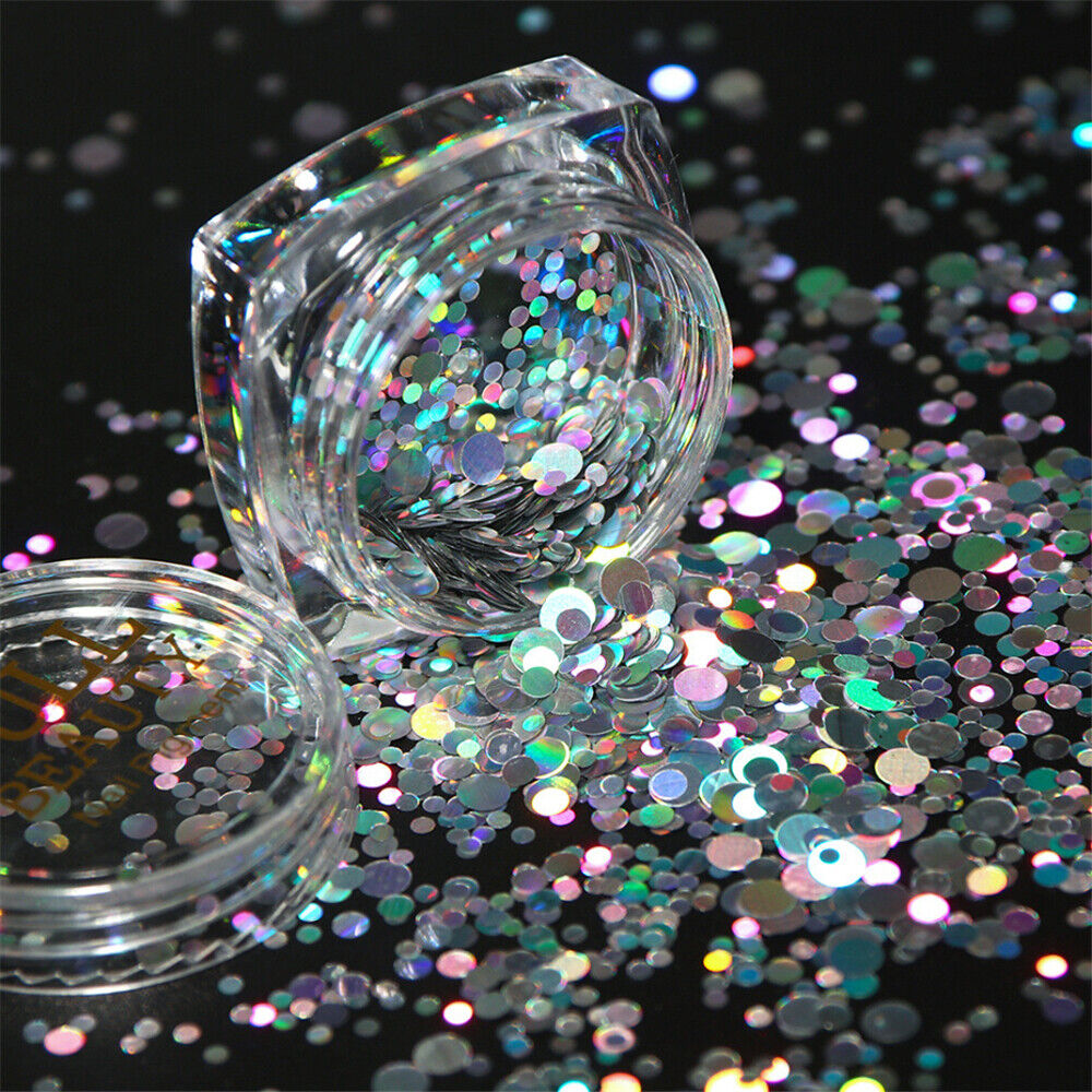 Supplies Manicure Tips Flakes Sparkle Nail Art Sequins Holographic DIY Glitters
