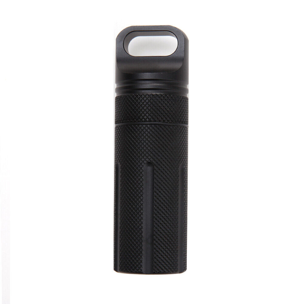 EDC Survival Waterproof Pill Case Box Container Hiking Emergency Gear