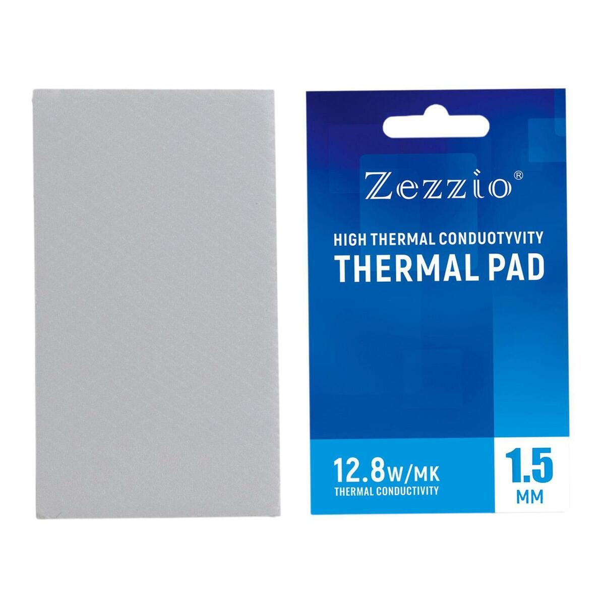 2x Silicone Thermal Pad 12.8 W/mK 85x45mm Non Conductive Safe for PC Laptop
