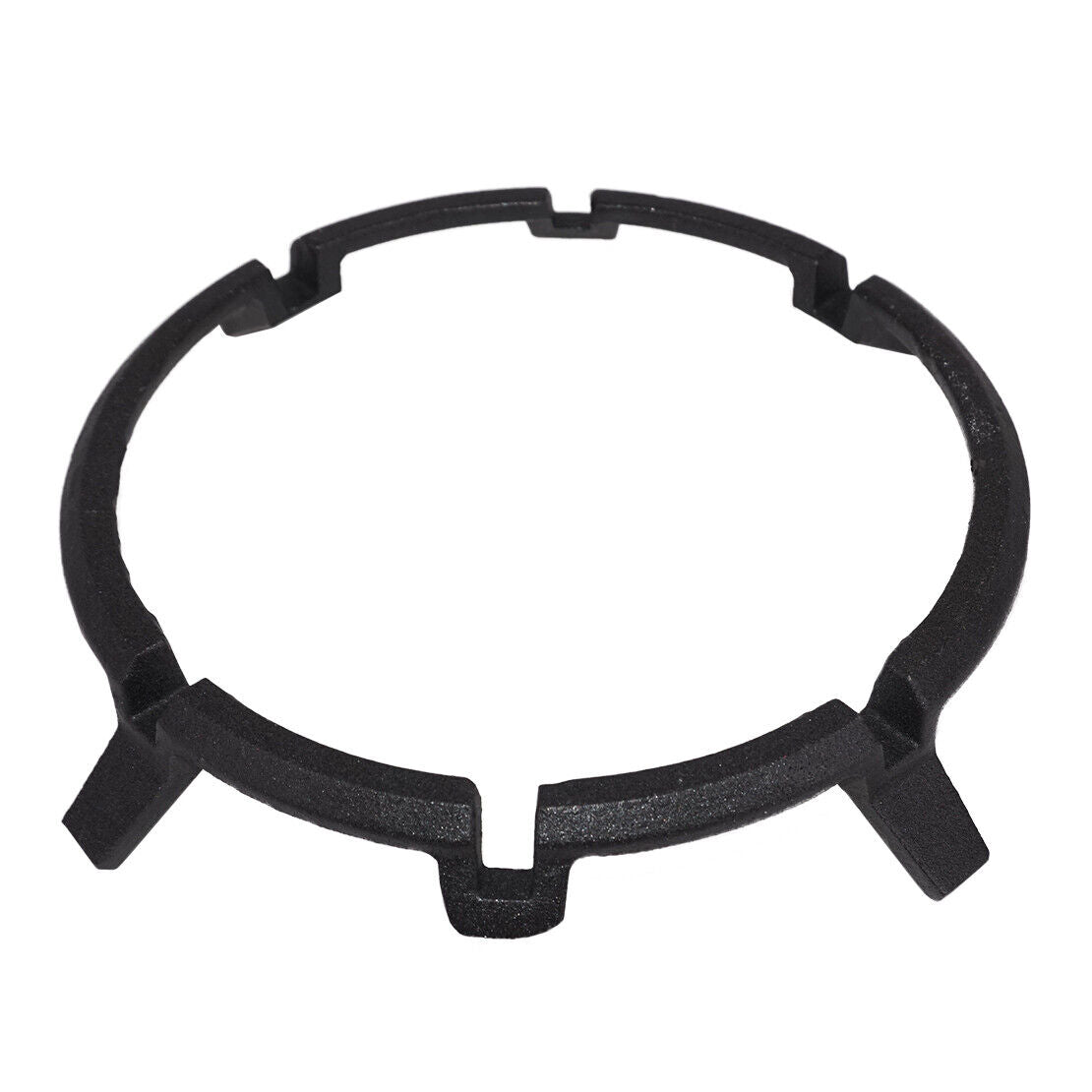 Universal Cast Iron Wok Pan Support Rack Stand For Burners Gas Cookers Black