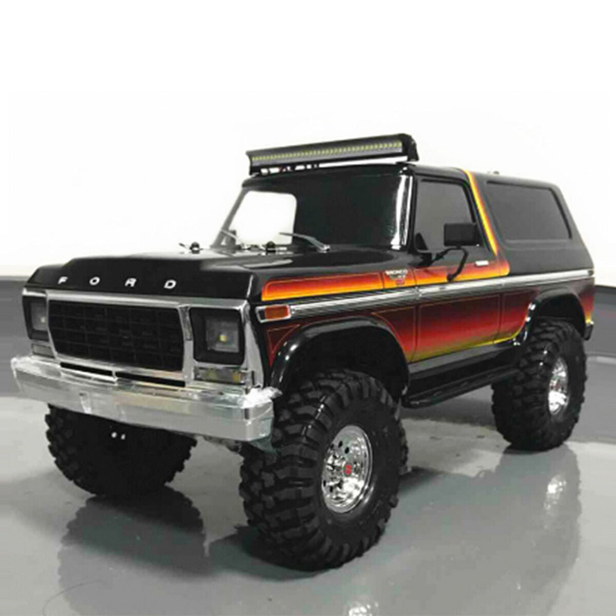 RC Car Roof Lamp 48 LED Light Bar for 1/10 Hsp Redcat Traxxas Rc4wd Axial