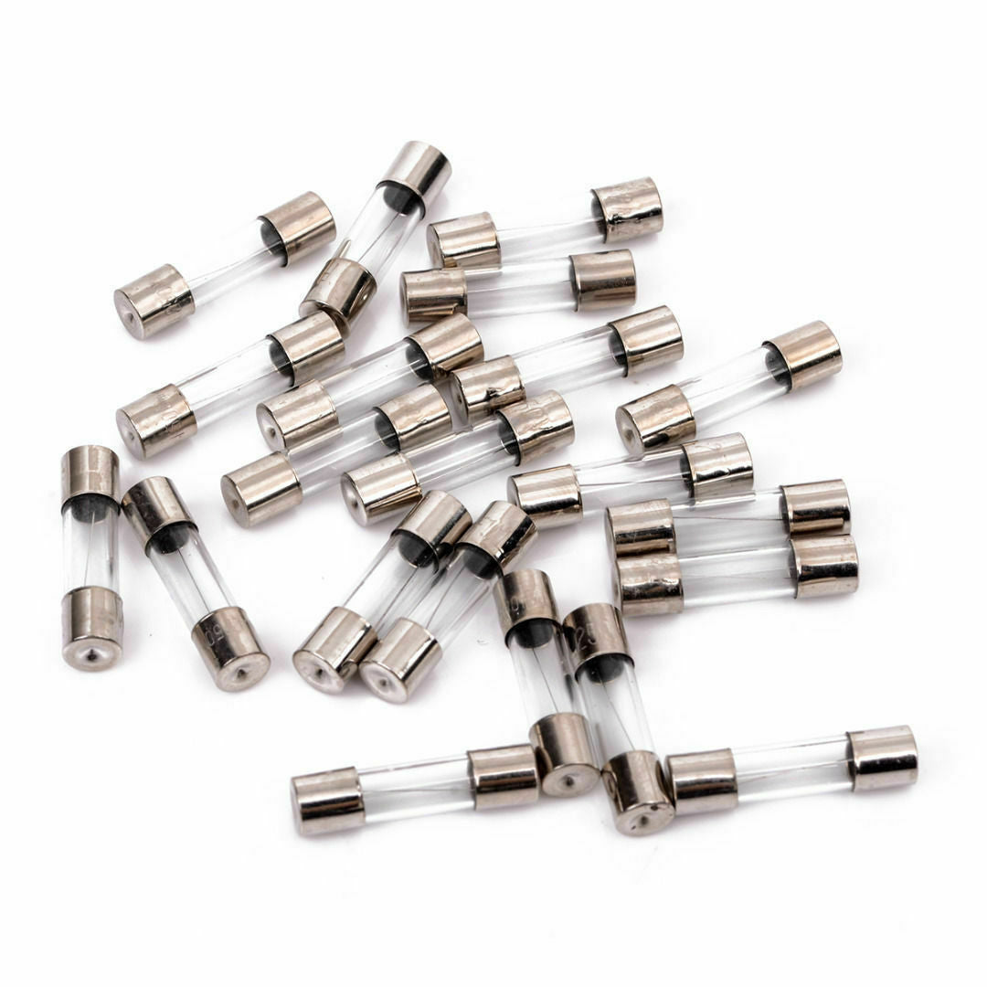 150pcs 5x20mm Quick Blow Electrical Glass Fuses Fast-Blow Acting Assorted Kit