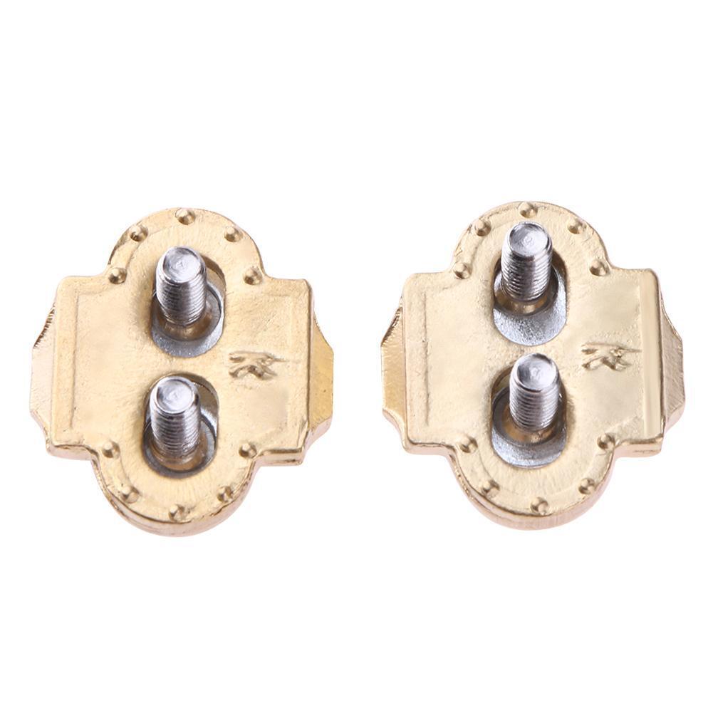 1 Pair MTB Bike Self-Locking Eggbeater Lock Plate Pedal Cleat Cycling Gear