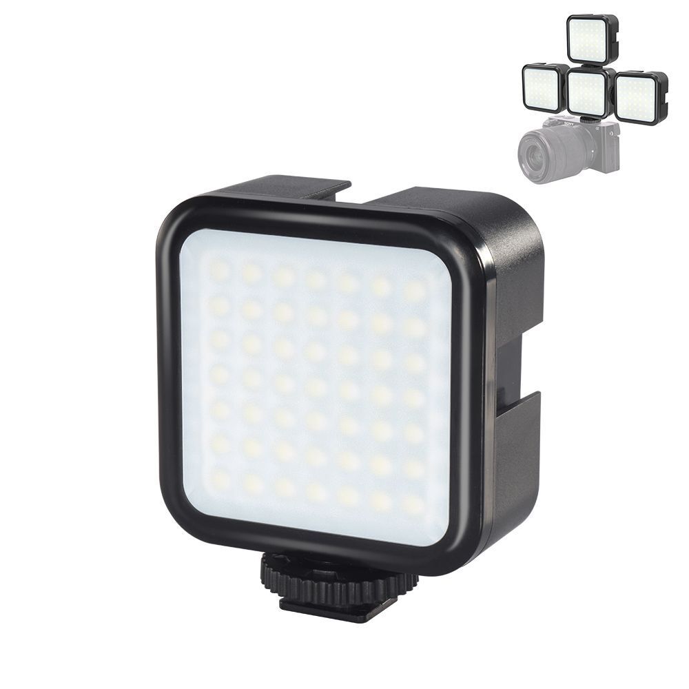 3W Vlogging Photography Lamp LED Video Light Selfie Fill Light Camera Camcorder