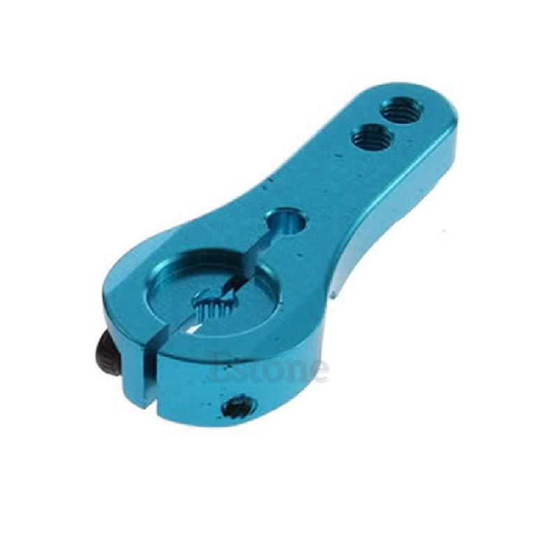Hot CNC Aluminum Servo Horn Arm 25T For Futaba Standard Servos 25T Blue