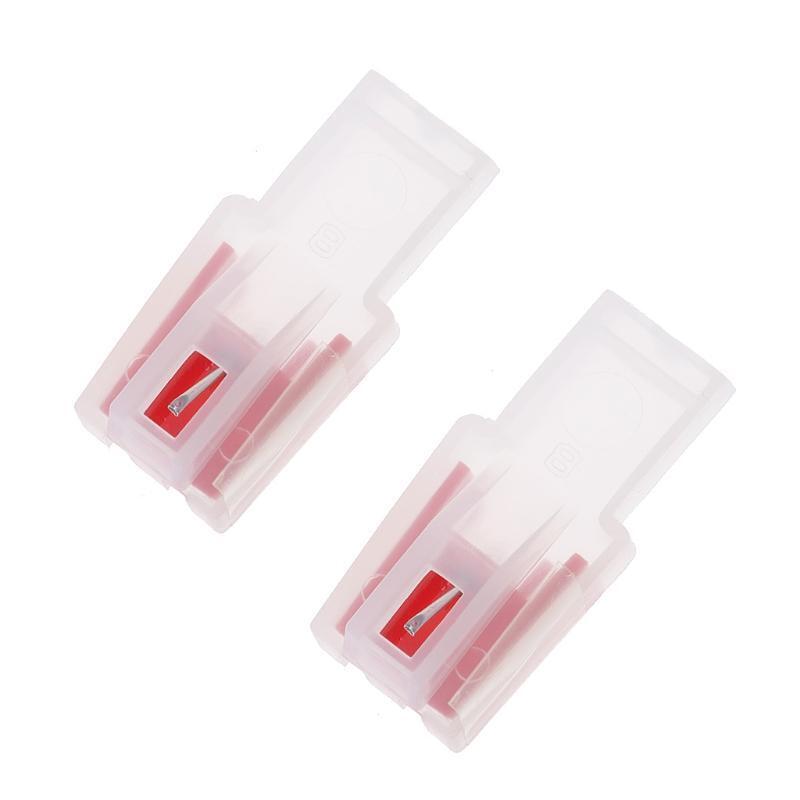 2pieces Turntable Moving Magnet Stereo Vinyl Record Player Needle Replacement