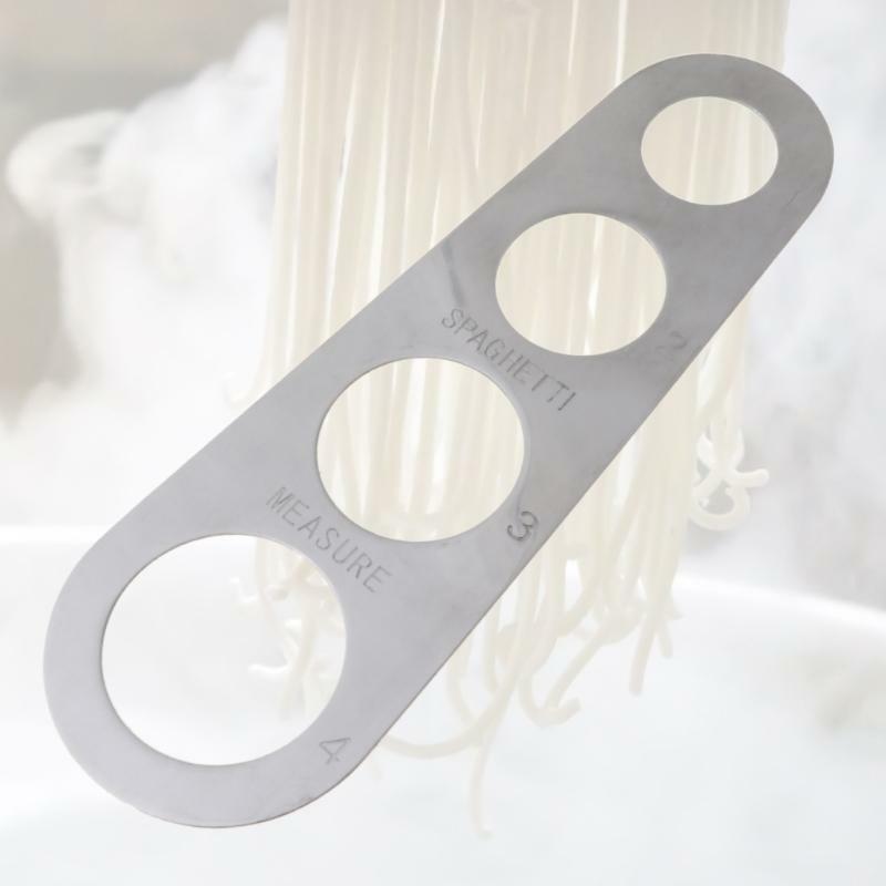 Stainless Steel Spaghetti Measurer Tool Pasta Portion Control Gadgets 4 Portions