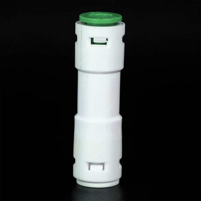 Fast Connect Check Valve 1/4" RO Water Tube Fitting Check Valve for RO Pure Wate