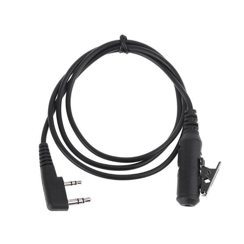 2Pin to 3.5mm Phone Audio Earpiece Transfer Cable For Retevis RT21 Walkie Talkie