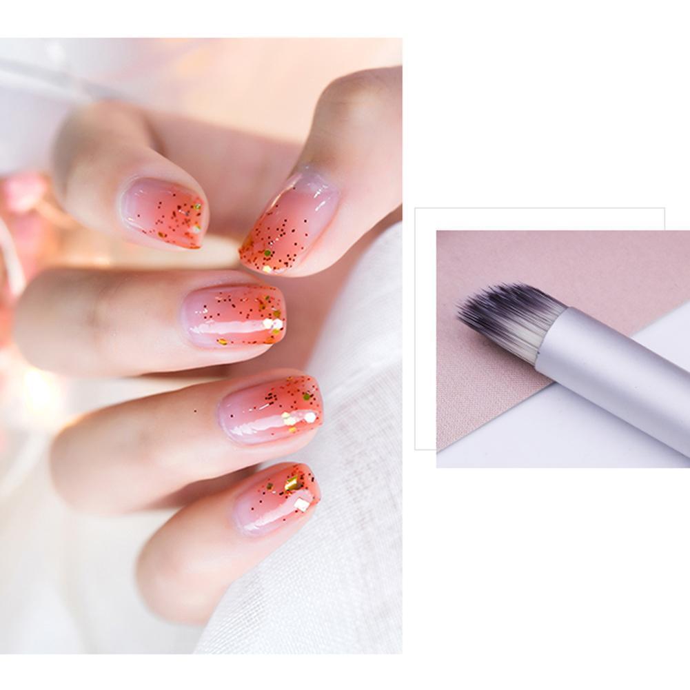 Red Wood Nail Brush Nail Art UV Gel Polish Gradient Blooming Painting Pen
