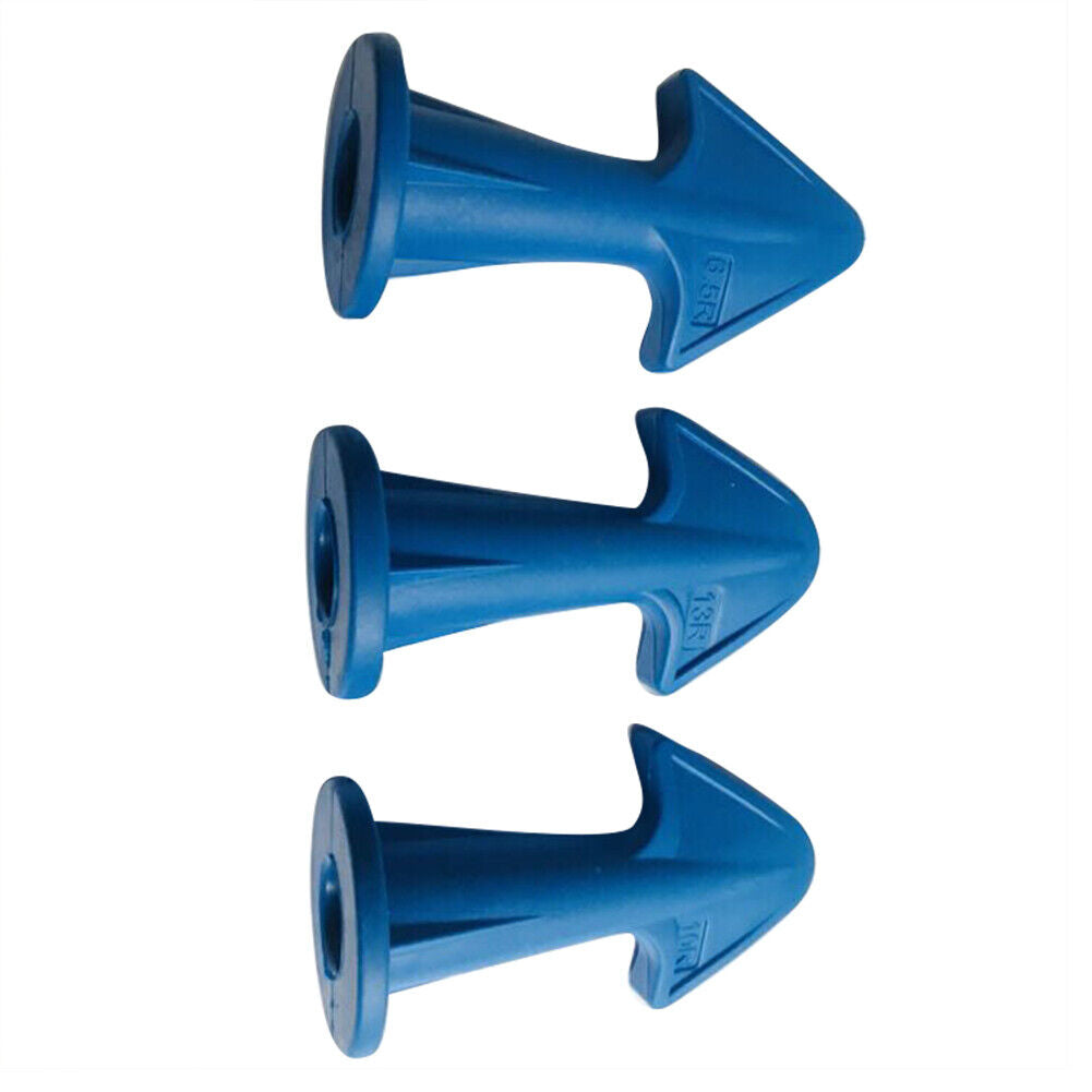 Caulking Construction Silicone Remover Caulk Finisher Scraper (Blue Set)