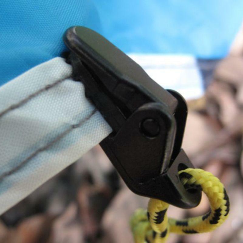 100 Pcs Tent Awning Canopy Clamp Tarp Canvas Caravan Clip Snap Gripper Jaw Grip