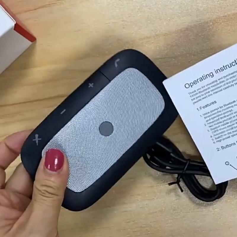 Car Bluetooth-compatible Speaker Sound Bar 800mAh Battery Decoding Tone Quality