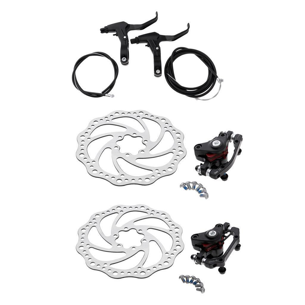 Front Rear Disc Brake Kit - Aluminum  Calipers,Stainless